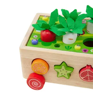 Colourful Montessori Toy Wooden Building Blocks for Kids Age 3+