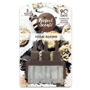 Perfect Scents 3 Scents Air Freshener Refill Home Baking 19ml (Pack Of 3)