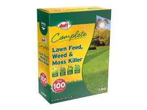 Doff - 4 In 1 Complete Lawn Feed, Weed & Mosskiller - 3.2kg