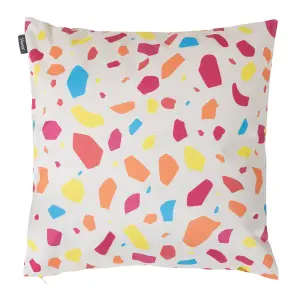 Veeva Soleil Collection Sun and Terrazzo Set of 4 Outdoor Cushion - Collection Two