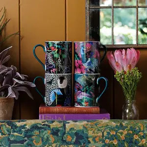 Mikasa x Sarah Arnett 350ml Mug with Butterfly Print