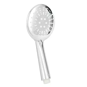 Geepas Shower Head - 3 Function Hand Shower, Lightweight Design, Chrome Design