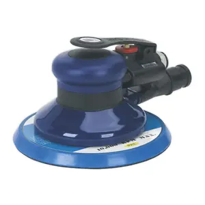 Sealey Air Palm Orbital Sander With Soft Rubber Handgrip 150mm Dust-Free SA801