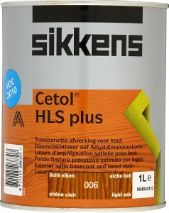 Sikkens 1L Cetol HLS Plus Exterior Woodstain Light Oak