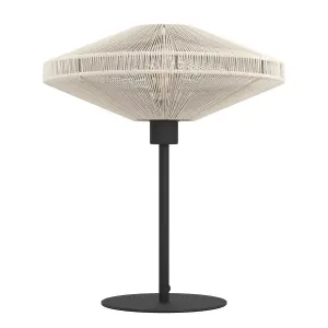 EGLO Midsumer Timeless Fabric & Steel Table Lamp