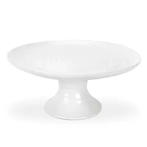 Sophie Conran Portmeirion Small Footed Cake Plate, White