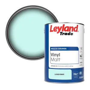 Leyland Trade Vinyl Matt Walls & Ceilings Emulsion Paint (S 0520-B60G) 5L