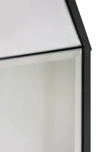 MirrorOutlet - All Glass Modern 10 Panel Tray design Wall Mirror 318 x 106cm (10ft5 x 3ft6)