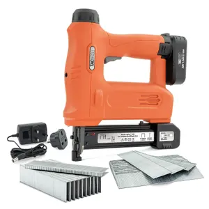 Tacwise 20V 191 Cordless Nail Staple Gun Type 91 Staples 18g 180 Nails Brad 1701