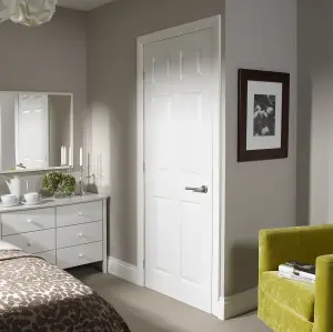 Internal White Moulded Colonist 6 Panel Door  - 1981 x 838 x 35mm (33")