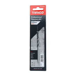 Timco - Professional Masonry Bit (Size 5.5 x 85 - 1 Each)