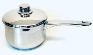 Buckingham Premium Induction Stainless Steel  Saucepan  16 cm/ 2 L ,  with Lid