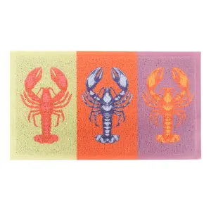 Multi Lobsters Doormat (70 x 40cm)