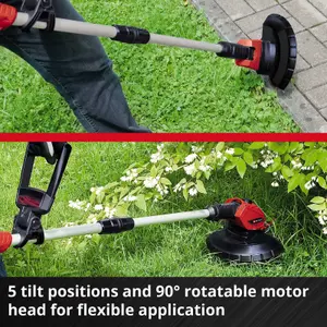 Einhell 24cm Cordless Strimmer 18V Grass Trimmer With 20x Spare Blades Power X-Change GE-CT 18 Li Solo - Body Only