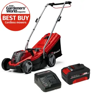 Einhell Cordless Lawnmower 33cm + Strimmer + Battery + Charger PXC GE-CM 18/33