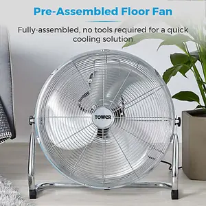 Tower T662000 18 Velocity Floor Fan