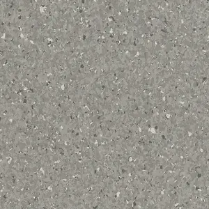 Grey Mosaic Effect Vinyl Flooring, Anti-Slip Contract Commercial Vinyl Flooring with 2.0mm Thickness-11m(36'1") X 2m(6'6")-22m²