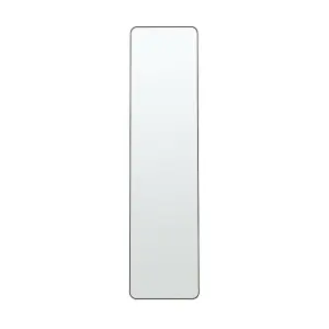 Black Freestanding or Wall Mounted Rectangular Full Length Framed Mirror W 47 x H 157 cm