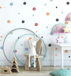 150 Boho Chic Blob Polka Dot Wall Stickers