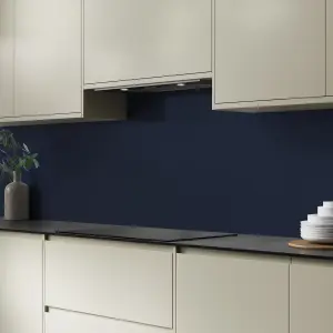 Splashwall Blue & Pink Aluminium Splashback, (H)750mm (W)2440mm (T)4mm