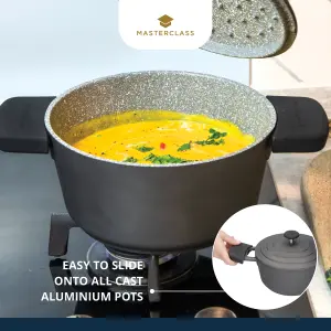 MasterClass Pan Handle Sleeve Set for Cast Aluminium Casserole Pots