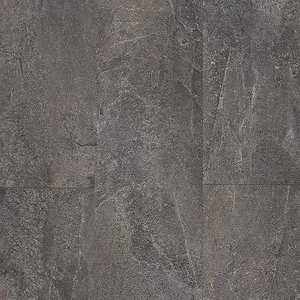 Grey Modern Concrete Effect Anti-Slip Vinyl Flooring For Kitchen, Bathroom, 2.9mm Thick Vinyl Sheet-1m(3'3") X 3m(9'9")-3m²