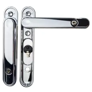 greenteQ CentreFold Bifold Door Handle (3 Pack) - Chrome (Polished)