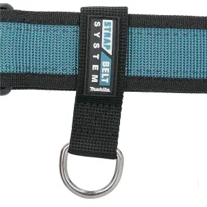 Makita E-05337 Quick Release Tool Belt + D Loop Clip - Blue Range Strap System