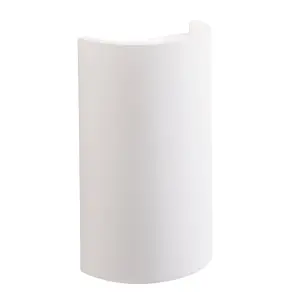 Luminosa 2 Light Indoor Wall Light White Plaster