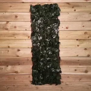 100cm x 200cm Artificial Fence Garden Trellis Privacy Screening Indoor Outdoor Wall Panel   Ivy Leaf