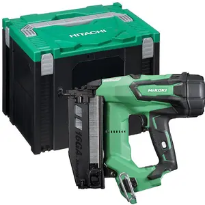 HiKOKI 18V Brushless Straight Finish Nailer 16G Nail Gun X2 3ah Case NT1865DMJXZ