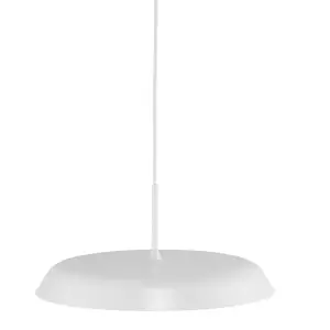 Nordlux Piso Indoor Dining Living Kitchen Hallway Pendant In White (Diam) 36.5cm