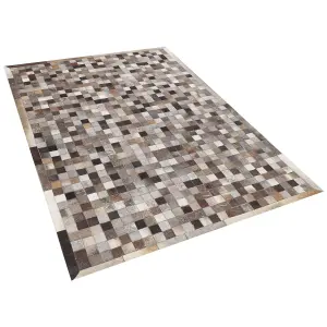 Cowhide Area Rug 160 x 230 cm Multicolour ARMUTLU