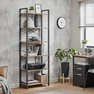 Beufort Bookcase Grey/Black