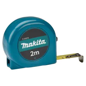 Makita E-03078 2m Pocket Tape Measure 2 Metres Mini Measuring Tape 200cm X2