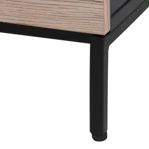 Beliani Modern TV Stand Black SYDNEY