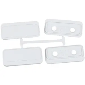 SPARES2GO Integrated Door Hinge Fixing Kit for Hoover HBD HBDOS HBWM HBWS Washing Machine