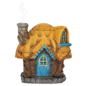 Lisa Parker Buttercup Cottage Incense Holder Brown/Yellow/Blue (One Size)