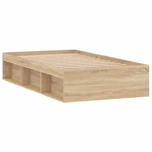 Berkfield Bed Frame Sonoma Oak 90x190 cm