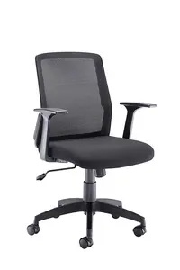 Rainbow Zebra Mesh Back Computer Chair with Fixed Arm Rests