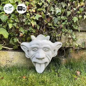 Stone Cast Gargoyle Wall Plaque