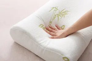 Contoured Memory Foam Bamboo Pillow