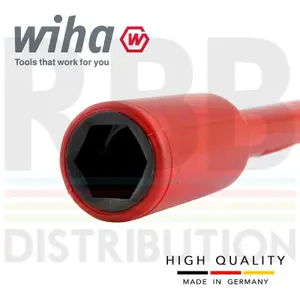 Wiha Hex Driver Screwdriver 1000v VDE Electrician 10mm SoftFinish Grip 00861