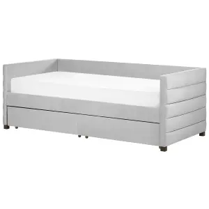 Velvet EU Single Daybed Light Grey MARRAY