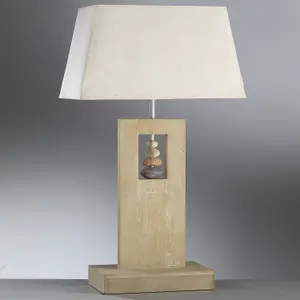 Luminosa Miriel Table Lamp with Shade Wood