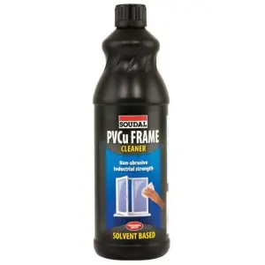 Soudal PVCu Frame Solvent Cleaner 1L (Pack of 6)