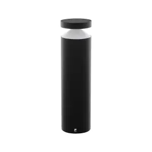 IP44 Outdoor Pedestal Light Black Cast Aluminium 11W Built in LED Post