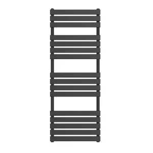 VURTU4 Designer Vertical Single Panel Radiator, 1600(H) x 600(W), Anthracite, 613659