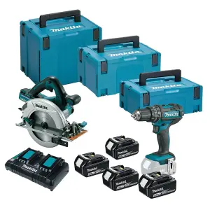 MAKITA DLX2140PTJ 18v Twin pack