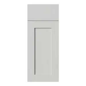 Tydeman Matt grey Shaker Drawerline Cabinet door (W)300mm (H)720mm (T)20mm